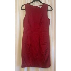 Banana‎ Republic Women's Red Wool Blend Dress Size 6